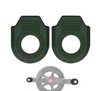Bicycle Crank Arm Protector - TPU Crank Arm Protector Cover | 40g Anti-Collision Elastic Sleeve for Road City Outdoor Cycling Bike Track