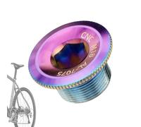 Bicycle Crank Cap, Crank Arm Bolts,Bicycle Crank Cover Cap, Dust Plug - Crank Cap Dust Cap, Man Cap Screw