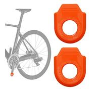 Bicycle Crank Protector - Lightweight Anti-Collision Sleeve, Bicycle Bottom Bracket Protector - For Mountain Bike Road City Cycling Hiking Trail Travelling Home-Work
