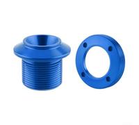 Bicycle Crank Side Cover Screw for SRAM NX for gx for eagle - Bolt Anodized Aluminum Alloy Dust Cap Kit MTB Road Bike Repair Black(Blue)