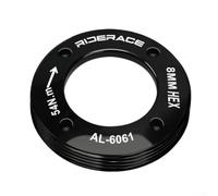 Bicycle Crankarm Cap Self-Extracting Bolt For Sram for dub Bb30 30Mm | Aluminum Alloy Self-Extracting Crankarm Cap For Sram for dub Bb30 30Mm Black | Crankarm Cap Bolt | Self Extracting Scre