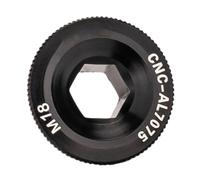 Bicycle Crankset Arm Fixed Bolt Bike Crank Cap Cover Aluminum Alloy Bicycle Crankset Screw Cap Bicycle Crank Screw Cap Bicycle Crank Screw Cycling Crank Guard