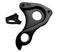 Bicycle Derailleur Hanger, Aluminum Alloy Tail Hook for Merida eONE-SIXTY eBIG.NINE eSPRESSO 2017-2019, Black with Bolts