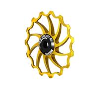 Bicycle Derailleur Pulley - Bicycle Rear Derailleur Guide Wheel - 14T/15T | Ceramic pulley bearing, impact resistant rear derailleur guide wheel for shifting the rear derailleur