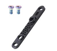 Bicycle Disc Brake Adapter | Front Rear Precise Aluminium Disc Brake Adapter for Flat Mount Bicycles, for Bikers, Mechanic Cyclists, Tourism on the Bike Travel