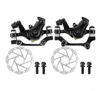 Bicycle Disc Brake Kit, Aluminum Caliper for 160mm Rotors, Front Rear Braking Solution for MTB and Electric Scooters(set)