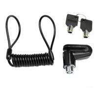 Bicycle Disc Brake Lock, for KS 040 & for mini, Aluminum Alloy Keyless | Security With Reminder Rope, Compact Portable Design, for Cycle Electric Bike Motorcycle, Fits 43mm Slot & 5mm Pin
