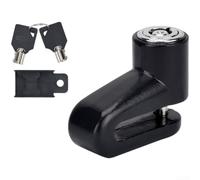 Bicycle Disc Brake Lock, for KS 040 & for mini, Aluminum Alloy Keyless | Security With Reminder Rope, Compact Portable Design, for Cycle Electric Bike Motorcycle, Fits 43mm Slot & 5mm Pin