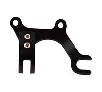 Bicycle Disc Brake, Metal Adjustable Disc Brake Adapter With Model 160 Disc Brake Pad for Cycling Wide Application