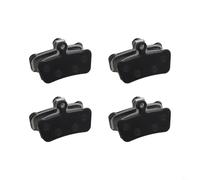 Bicycle Disc Brake Pads 4 Pairs Compatible With SRAM Guide Full Series XO E7 E9 Trail 4 Pistons Mountain Bike Resin Semi-metal Friction Replacement Parts