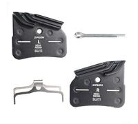 Bicycle Disc Brake Pads,for BR-M9120 BR-M8120 BR-M7120 Four-Piston Systems,with Aluminum Alloy Heat Sink for Enhanced Heat Dissipation and Noise Reduction