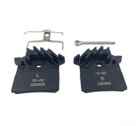 Bicycle disc brake pads with resin and advanced heat management technology, designed to discs and provide consistent braking performance