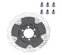 Bicycle Disc Plate - Riding Brake Assembly, 17.inch Mechanical Wheel Stopper, Steel Round Brake Hardware | Professional Cycling Control Equipment, Portable Urban Racing Touring Application