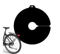 Bicycle Disc Protector, Brake Pad Oil Proof Cover | PVC 38x36cm Dust Shield Protection Guard With Anti Slip Hooks Safely Prevents Noise For Road Urban Mountain Touring Bikes
