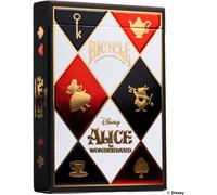 BICYCLE DISNEY ALICE IN WONDERLAND CARD GAME (PACK OF 6)