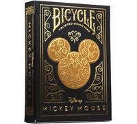 Bicycle Disney Black and Gold Mickey Mouse Playing Cards