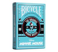 Bicycle Disney Classic Minnie Inspired Playing Cards, Light Blue