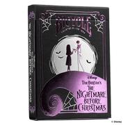 Bicycle Disney Nightmare Before Christmas Playing Cards - 1 Deck, Air Cushion Finish, Professional, Superb Handling & Durability, Great Gift For Card Collectors, White