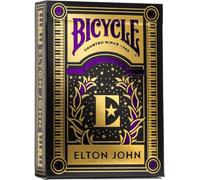 Bicycle® Elton John Playing Cards - 1 Deck, Air Cushion Finish, Professional, Superb Handling & Durability, Great Gift For Card Collectors, Yellow