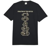 Bicycle Evolution Bike History Chart Comfort Colors Adult Heavyweight T-Shirt