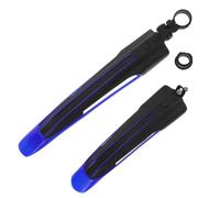 Bicycle Fender Set with Quick Mount System, Adjustable Full Coverage | Plastic Build, Front and Rear Coverage, Stable on Rough Surfaces, for School Commuting and Gravel Bikes