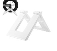 Bicycle Floor Stand Rack - 12inch Adjustable Bike Holder, Tool Free Parking Support | Stable Bike Display Stand for Kids Storage Home Garage Office Space Saving