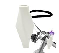 Bicycle Flower Vase, Silicone Bicycle Handlebar Vase, Decorative Motorcycle Vase Charm, Mini Removable Geometric Vase for Handlebars, Bicycles, Scooters, Motorcycles