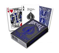 Bicycle Foil Metal Luxe Blue NEW Edition Rider Back Playing Cards Deck USpcc