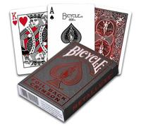 Bicycle Foil Metal Luxe Red NEW Edition Rider Back Playing Cards Deck USpcc new