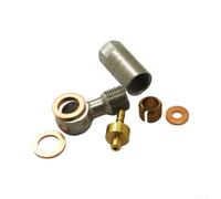 Bicycle for Brake Hose Connector Kit for Hope Tech Models Bicycle | Compatible with Hope Tech3 , E4, X2, secure seal, prevents leaks, easy install(Open)