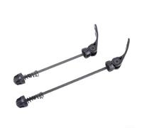 Bicycle for Quick Release Skewer Set, Front & Rear Axle Levers | for Mountain Bike & Racing Bicycle, Aluminum Alloy Construction, 146Mm Front & 189Mm Rear, Tool-Free Installation, Black