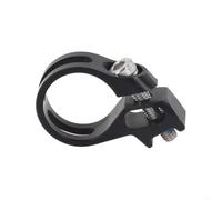 Bicycle for shifter Clamp Ring, Aluminum Alloy Thumb Trigger | Gear Lever for Mountain Road Folding Bikes, for durable Metal Plastic Construction, Black Red Gold