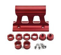 Bicycle Fork Mount, Bicycle Front Fork Frame, Thru Axle Fork with Quick Release, Aluminum Alloy Material, Compatible with Most Vehicles, Red, 1 Pack