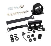 Bicycle Fork Rack - 11 x 5.8 x 3.8 cm Metal Frame Holder, Alloy Front Fork Fixed Clip Anti Slip Stand Portable Lightweight Bicycle Carrier for Car SUV Truck Home Garage Storage Lightweigh