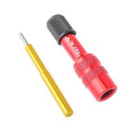 Bicycle Fork Valve Adapter - 47.3x11.3mm Aluminum Extension Converter, Non-Slip Nozzle, Tire Pump Accessory, Air Fork Tool | Bicycle Shock Pump Connector for Mountain Road Bike