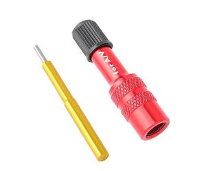 Bicycle Fork Valve Adapter - 47.3x11.3mm Aluminum Extension Converter, Non-Slip Nozzle, Tire Pump Accessory, Air Fork Tool | Bicycle Shock Pump Connector for Mountain Road Bike
