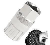 Bicycle Freewheel Remover Tool, Mountain Bike Cassette Freewheel Lockring Bottom Bracket Repair, Mountain Biking Lockring Carbon Steel Removal Tool for Shimano Sunrace Sram Dnp 6 7 8 9 10 11 Speed