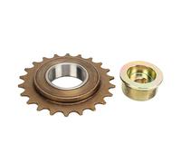 Bicycle Freewheel Sturdy Construction Left Drive Adapter Set Iron Bike Freewheel Easy Installation for MY1016Z MY1016 MY1018 MY1020 Motor (22T Sprocket)