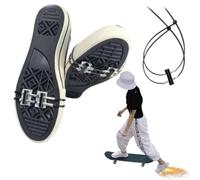 Bicycle Friction Spark Tool Pads, Motorcycle, Bicycle Pads, Skateboard Accessories, Foot Brake Sparking Foot Pressure Slider Riding Shoe Covers