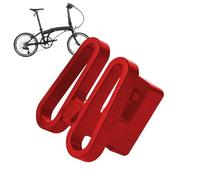 Bicycle Front Adapter | Folding Aluminium Alloy Adapter for Frame | Spare Parts for Mountain City School Park Outdoor Garage Delivery Work Camping