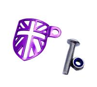 Bicycle Front Fork Protection Deflector Plate Hollow Light Brake Line Protector Brake Cable Housing Protector for Bicycle Accessories Black Red Gold Silver Blue Green Purple