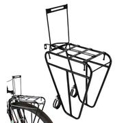 Bicycle Front Luggage Party: Sturdy Steel Set, Versatile Cargo Carrier | Bicycle Accessories, Practical Stand for Sports, Outdoors, Picni