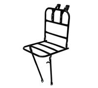 Bicycle Front Pannier Rack - Bicycle Pannier Rack Front Wheel - Red Loon Bicycle Front Carrier - Steel Front Loader - Universal Pannier Rack - Dutch Bike City Bike