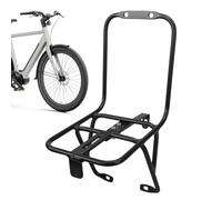 Bicycle Front Pannier Rack, Heavy Duty Pannier Bag Holder, Bicycle Pannier Rack for Luggage, for Mountain Bike, Folding Bike, City, Outdoor, Travel, Tours, Commuting, Shopping, Cycling