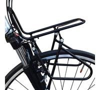 Bicycle Front Pannier Rack | Metal Carrier Mount For Touring Luggage | Riding Gear Front Rack For Mountain Bikes, Commute Bikes, Folding