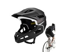Bicycle Full Face Adjustable Head Protector With Shock Absorption Technology For Men And Women, For