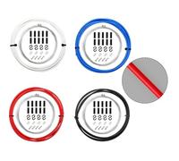 Bicycle Gear Cable Set for SRAM Shifters, 3-Layer PVC Outer with | PTFE Liner, High Carbon Steel Wire for Road MTB Folding Bikes, Black