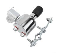 Bicycle Generator AC12V 6W with Dual Ports for Low and High Power Lighting Needs (Silver)