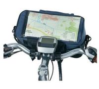 Bicycle Handlebar Bag Waterproof Blue / Black Front Frame Storage Pouch Cycling