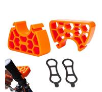 Bicycle Handlebar Bracket - 7.8x2.5cm Protective Stand For Brake Levers And Shifters | Bike Maintenance Tool To Prevent Damage When Upside Down | Handlebar Support Cycling Repair Riding Accessory